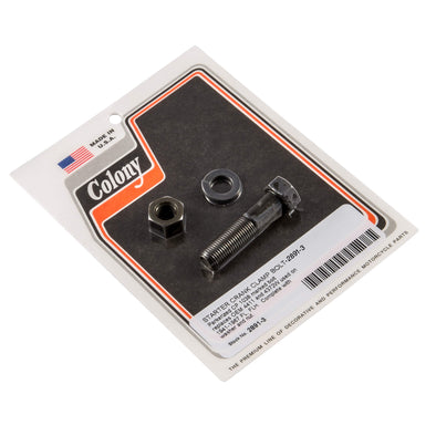 #2891-3 Starter Crank Clamp Bolt 1941-1967 Harley-Davidson FL/FLH - Parkerized