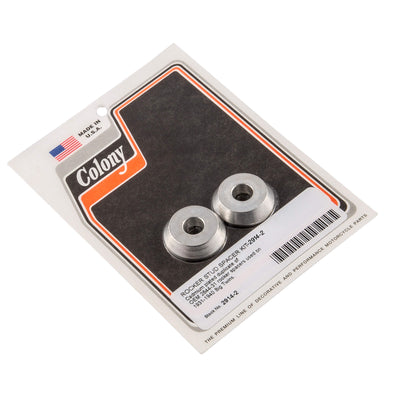 #2914-2 Rocker Stud Spacer Kit 1931-1940 Harley-Davidson Big Twin - CAD Plated