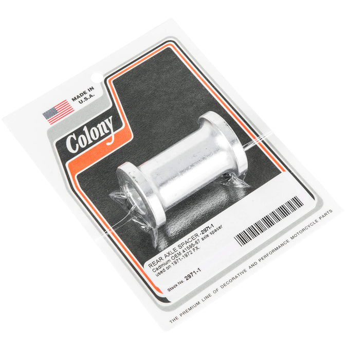 #2971-1 Rear Axle Spacer 1971-1972 Harley-Davidson FX - CAD Plated