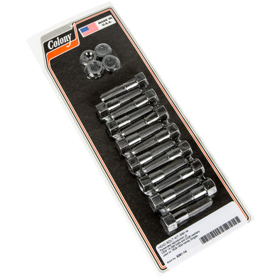 #3061-14 Head Bolt Kit 1929-19347 Harley-Davidson Singles - Parkerized