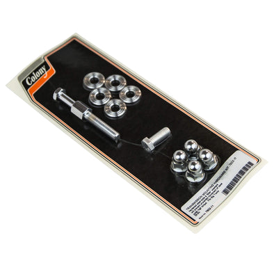 #7602-11 Transmission Mounting Hardware Kit 1936-1964 Harley-Davidson Big Twins - Chrome Plated