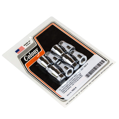 #7623-8 Hi-Torq Cylinder Base Nut Set - Chrome Plated
