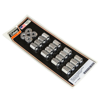 #7709-32 Head Nut & Washer Kit 1942-Up Harley-Davidson 45's with Cast Iron Heads & 3/8-16 Head Studs