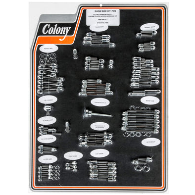 #7926 Complete Show Bike Kit Acorn Hardware Harley-Davidson 1999-2006 FLT - Chrome Plated