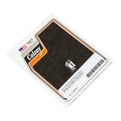 #8719-1 Oil Pump Mounting Nut 1941-1948 Harley-Davidson 74/80 1941-1954 45s - Chrome Plated