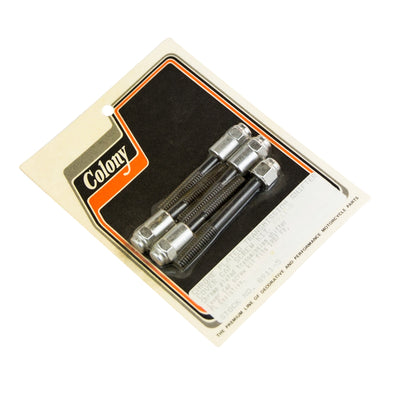 #8911-5 Transmission Shifter Cover Cap Head Screw Kit 1987 Harley-Davidson FX/FL - Chrome Plated