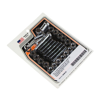 #9408-22 Oil Pump Mounting Kit 1937-1973 Harley-Davidson 45's - Chrome Plated