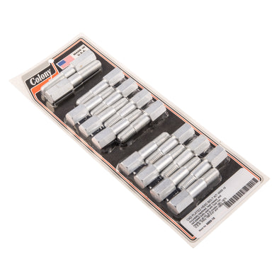 #9889-16 Head Bolt Kit 1951-1973 Harley-Davidson WL/G - CAD Plated