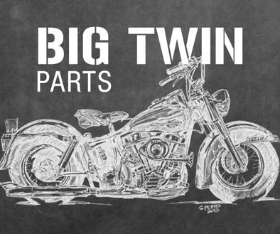 Custom Big Twin Harley Davidson Motorcycle Parts and Accessories for Twin Cam, Evo, Shovelhead, Panhead and Knucklehead