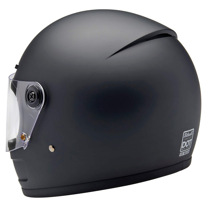 Gringo SV DOT/ECE Approved Full Face Helmet - Flat Black