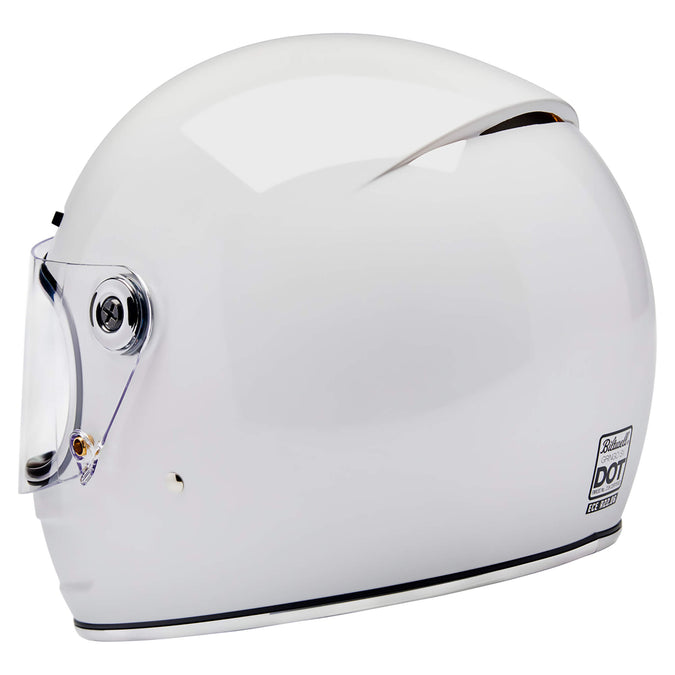 Gringo SV DOT/ECE Approved Full Face Helmet - Gloss White