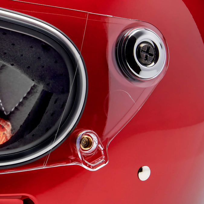 Gringo SV DOT/ECE Approved Full Face Helmet - Metallic Cherry Red