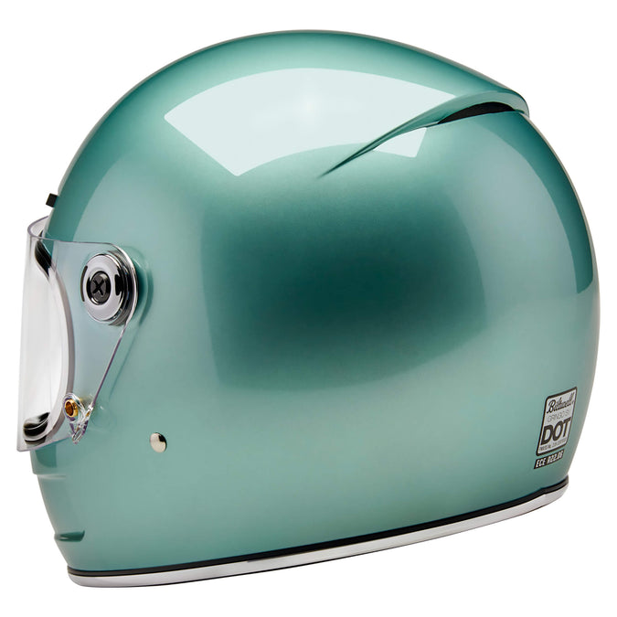 Gringo SV DOT/ECE Approved Full Face Helmet - Metallic Sea Foam