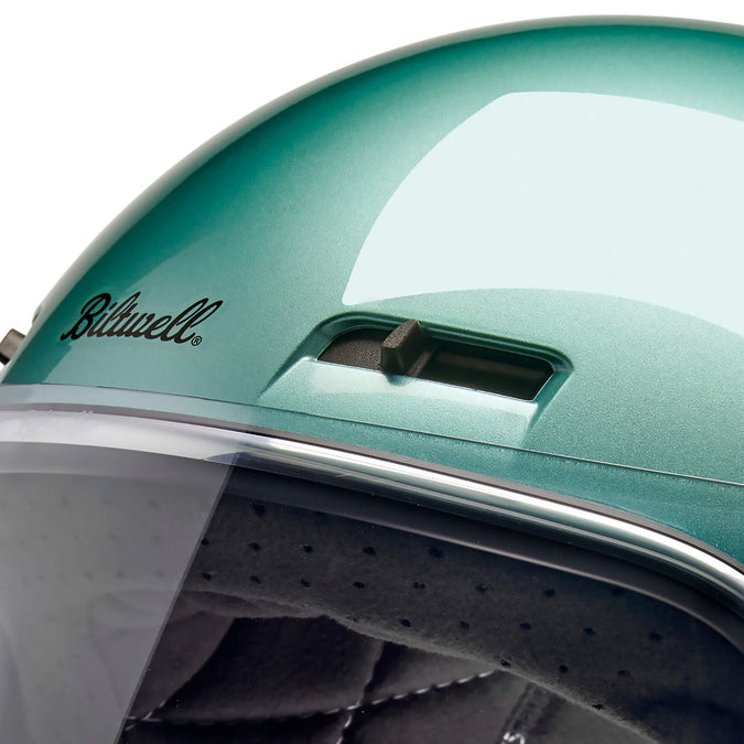 Gringo SV DOT/ECE Approved Full Face Helmet - Metallic Sea Foam