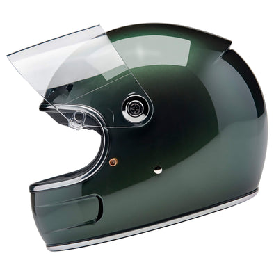 Gringo SV DOT/ECE Approved Full Face Helmet - Metallic Sierra Green