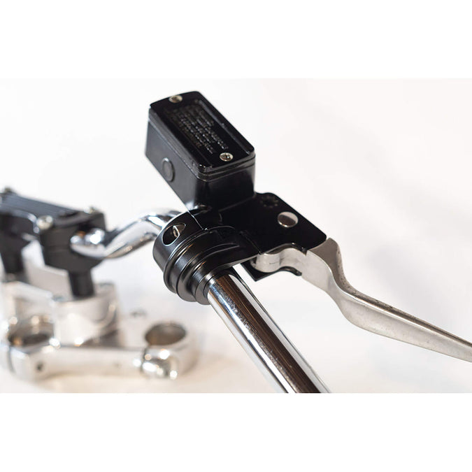 Gen 2 Brake Switch Pod Delete - Black - 1996-2013 Harley-Davidson