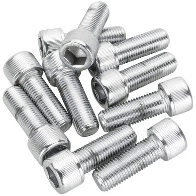 #SHC-940 7/16-20 x 1-1/4 length Socket Head Allen Bolt - 10 pack - Chrome Plated