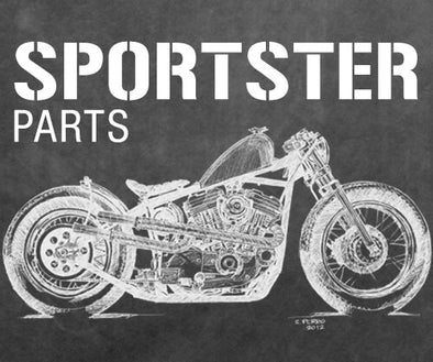 Harley Davidson Sportster Parts and Accessories for Bobber and Chopper Motorcycles