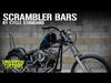 Scrambler Handlebars - 1 inch - Black