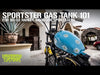 Frisco Mount Sportster Gas Tank - Narrow - 2.1 gallon