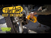 Logo Sticker - Black / Yellow - Medium
