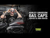 Small Flush Mount Pop-Up Gas Cap & Weld-In Bung - Vented - Aluminum