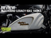 Blackbird Legacy Gas Tank for 2007-2022 EFI Harley-Davidson Sportsters - 3.5 gallon
