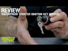 Weatherproof Starter Ignition Key Switch - Chrome Bezel
