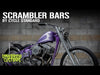 Scrambler Handlebars - 1 inch - Chrome