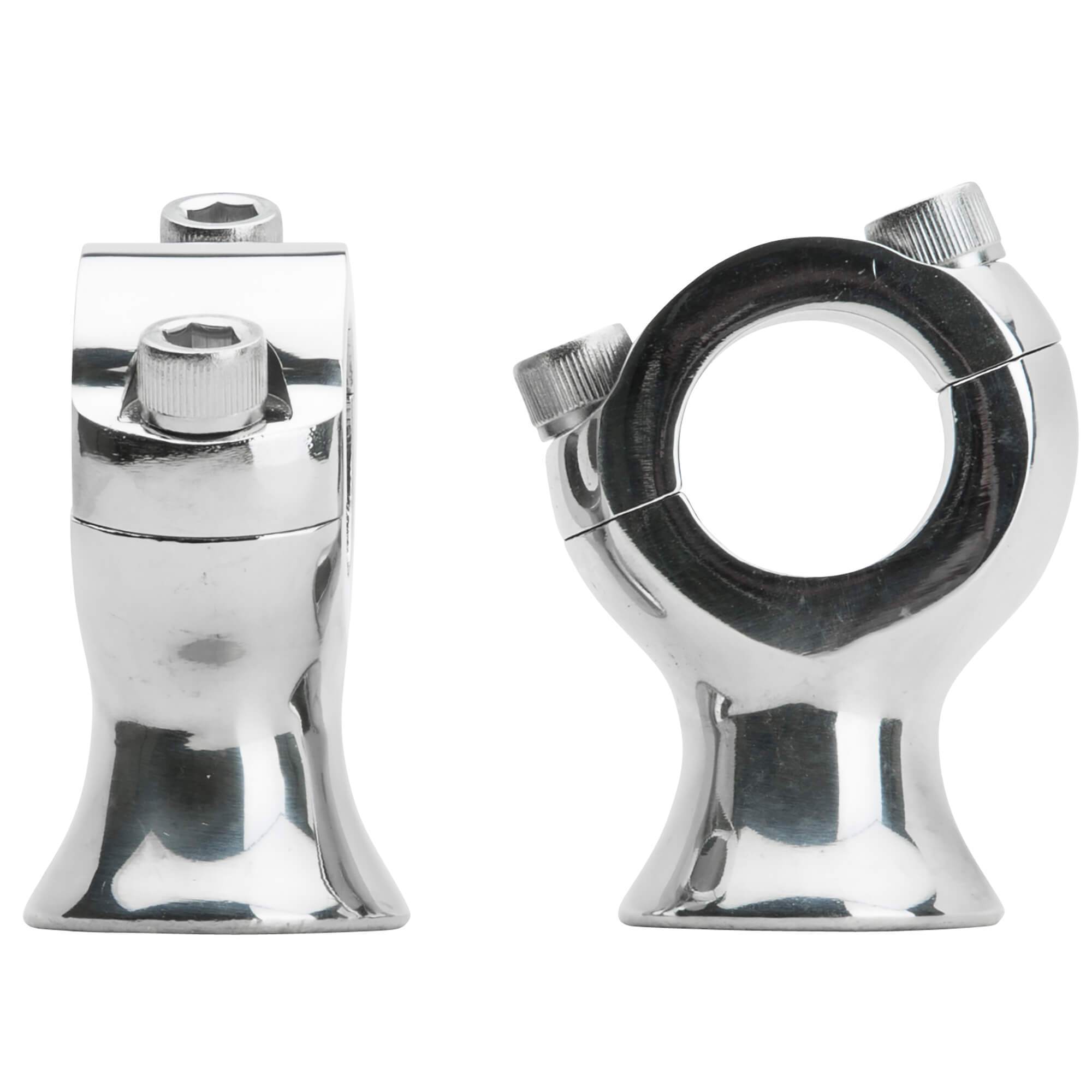 Biltwell Slimline Risers - Polished Stainless Steel - 1 inch – Lowbrow ...