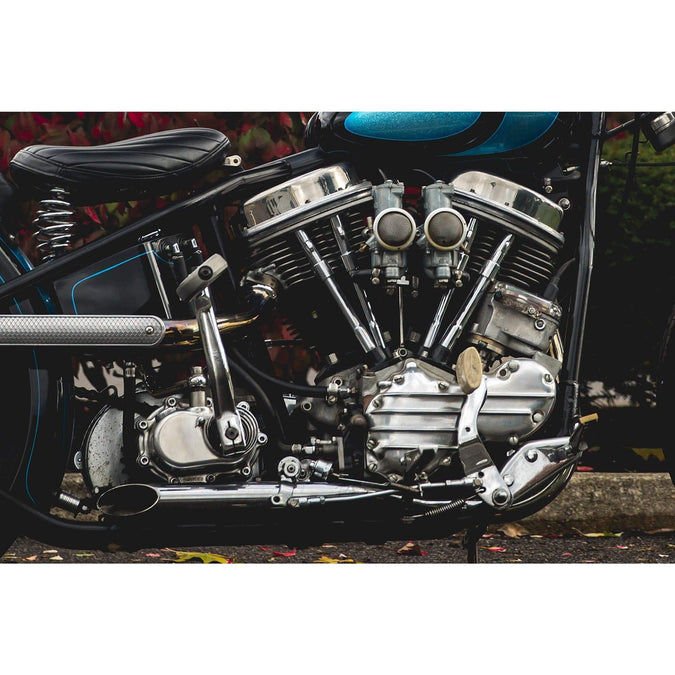 Deluxe Chrome Motorcycle Brake Light Switch Harley-Davidson 1937-57 Knucklehead Panhead Flathead OEM #72004-39