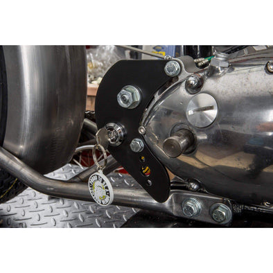 3 position Ignition Key Switch Replaces Harley-Davidson OEM #71425-77 - Chrome Bezel