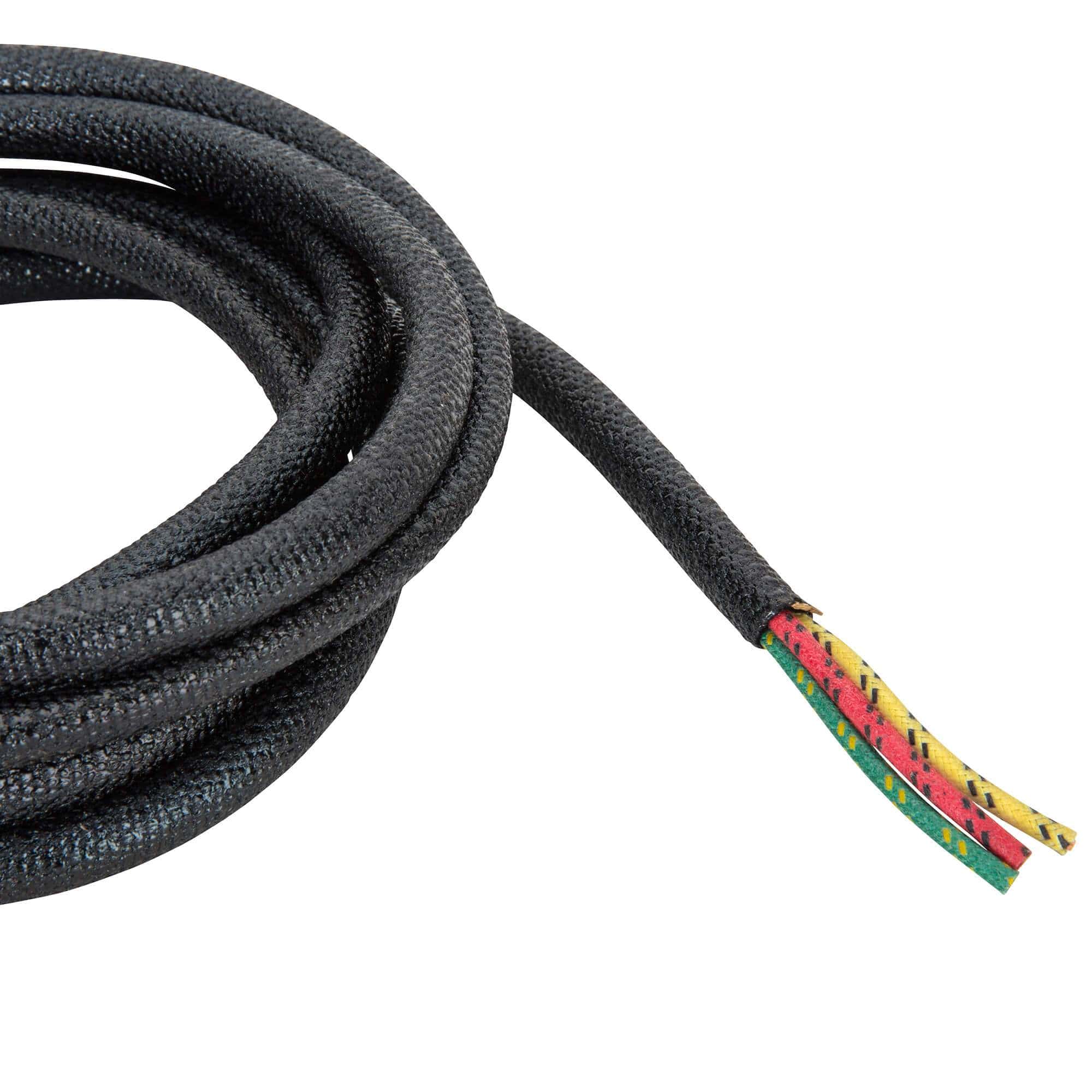  MGI SpeedWare Braided Split-Sleeve Wire Loom for  High-Temperature Automotive Harness and Home Cable Management 25 feet  (1/4) : Electronics