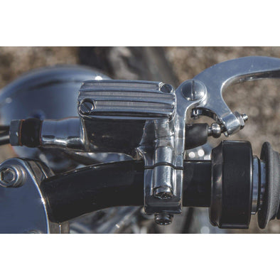 Classic 1 inch Master Cylinder Polished Aluminum - 14 mm Bore