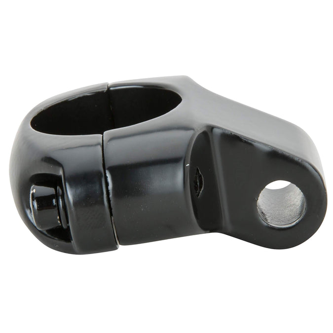 Motorcycle Mirror Clamp - Black - for 1 inch Handlebars
