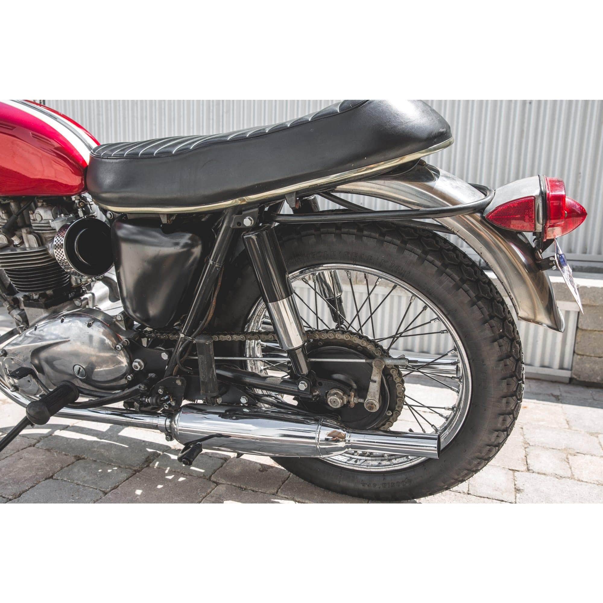 Vintage Triumph Shock Absorbers Rear Suspension Shocks For Triumph T100 ...