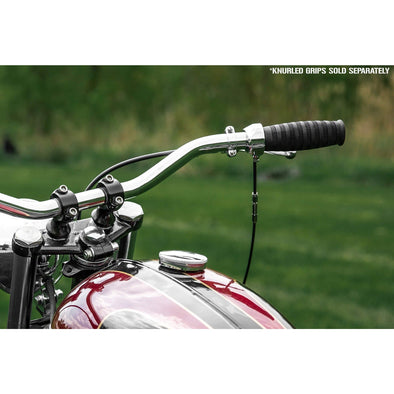Single Cable Throttle for 1 inch Handlebars - With Jackhammer Grips