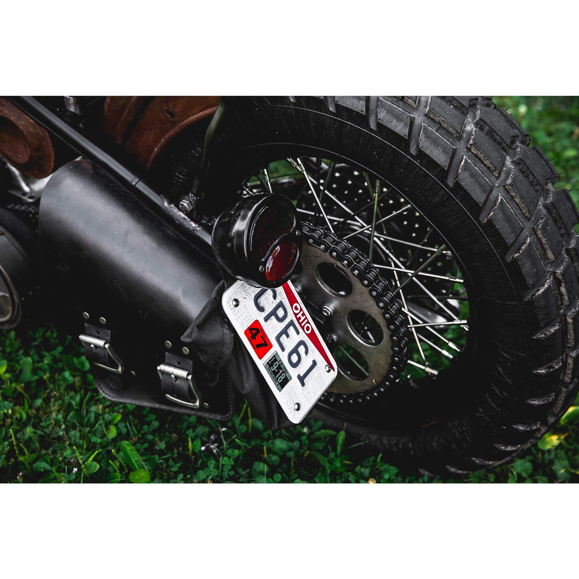 No School Choppers 1928 - 1932 Black Out Ford Duolamp -Original