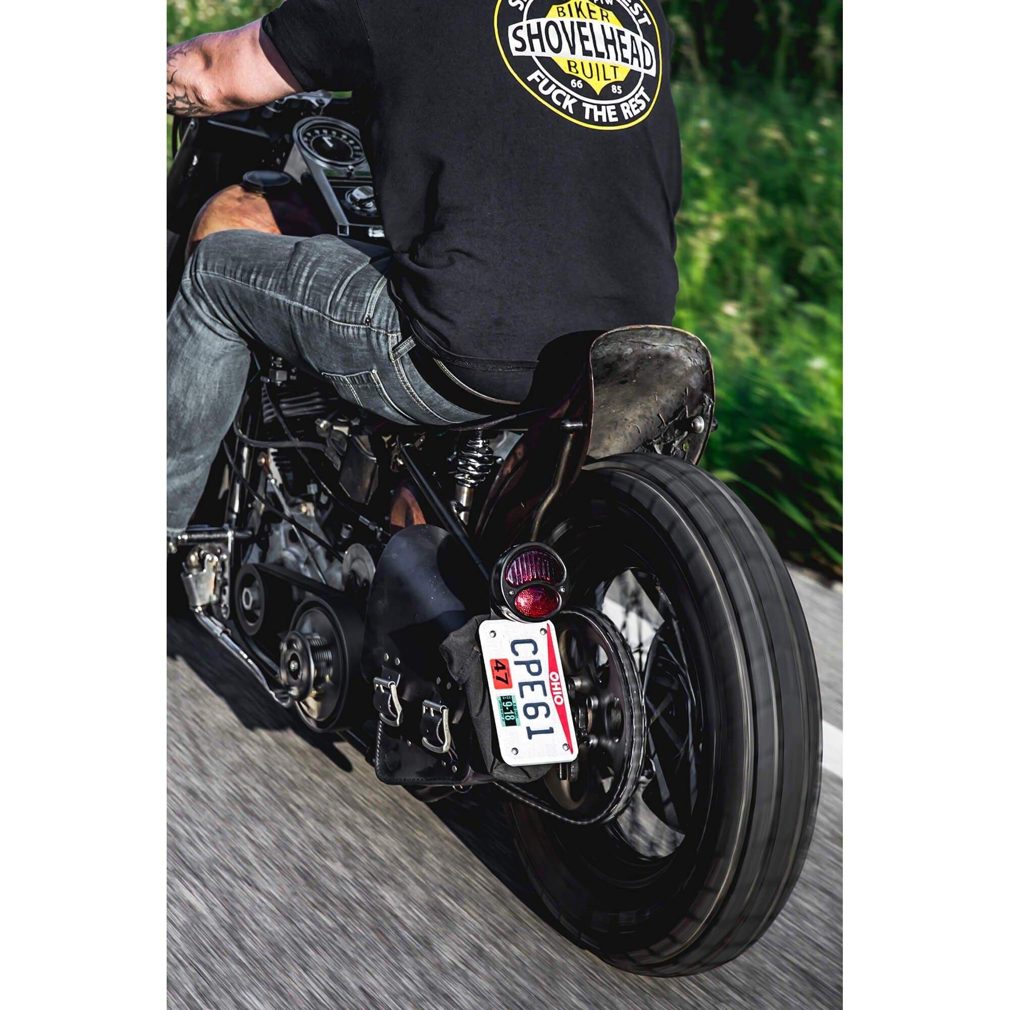 No School Choppers 1928 - 1932 Black Out Ford Duolamp -Original