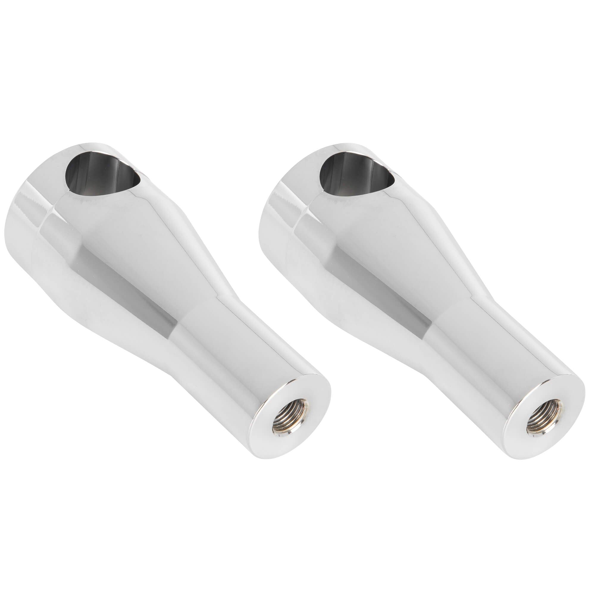 Cycle Standard 4 inch Chrome Tapered Handlebar Riser Set – Lowbrow Customs