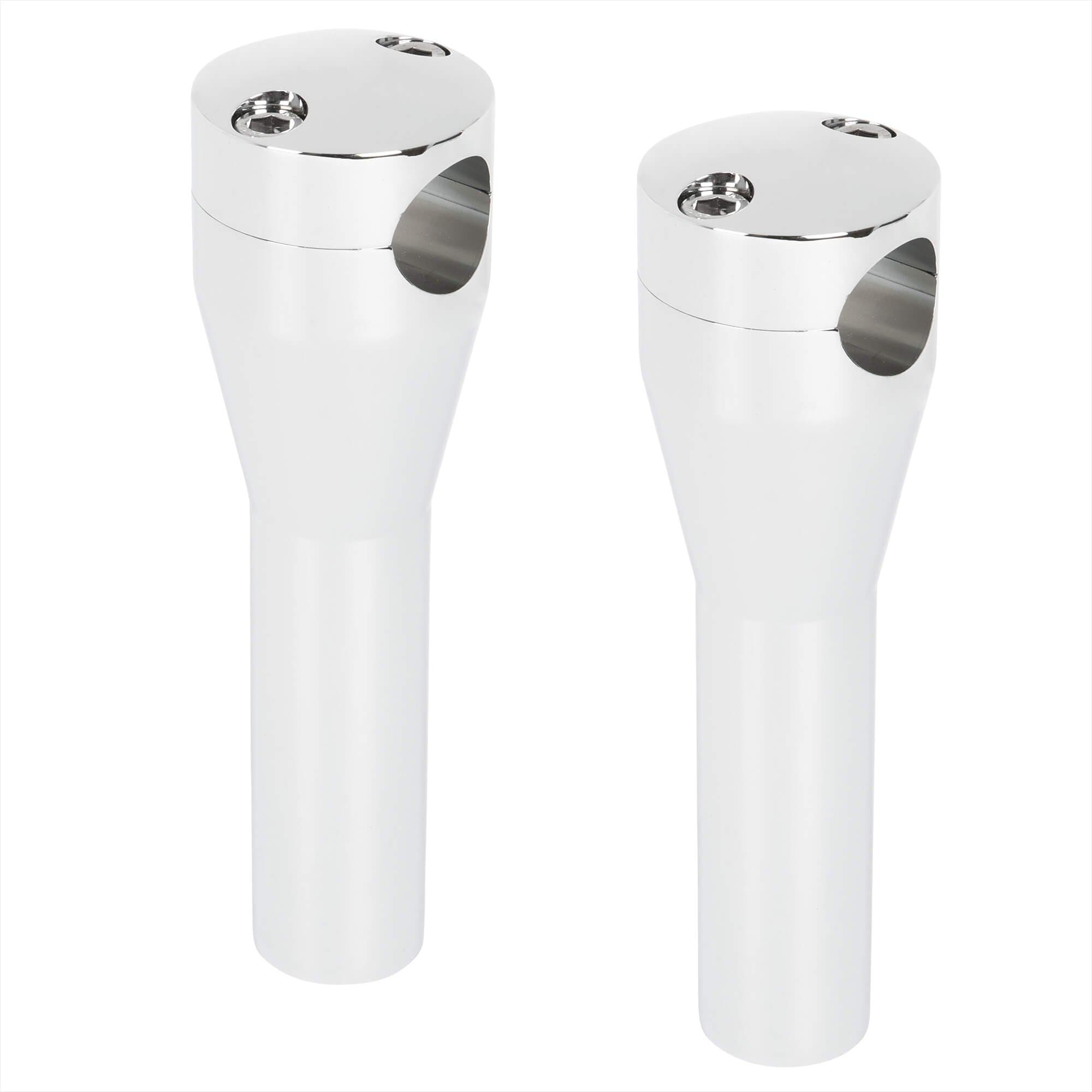 Cycle Standard 6 inch Chrome Tapered Handlebar Riser Set – Lowbrow Customs