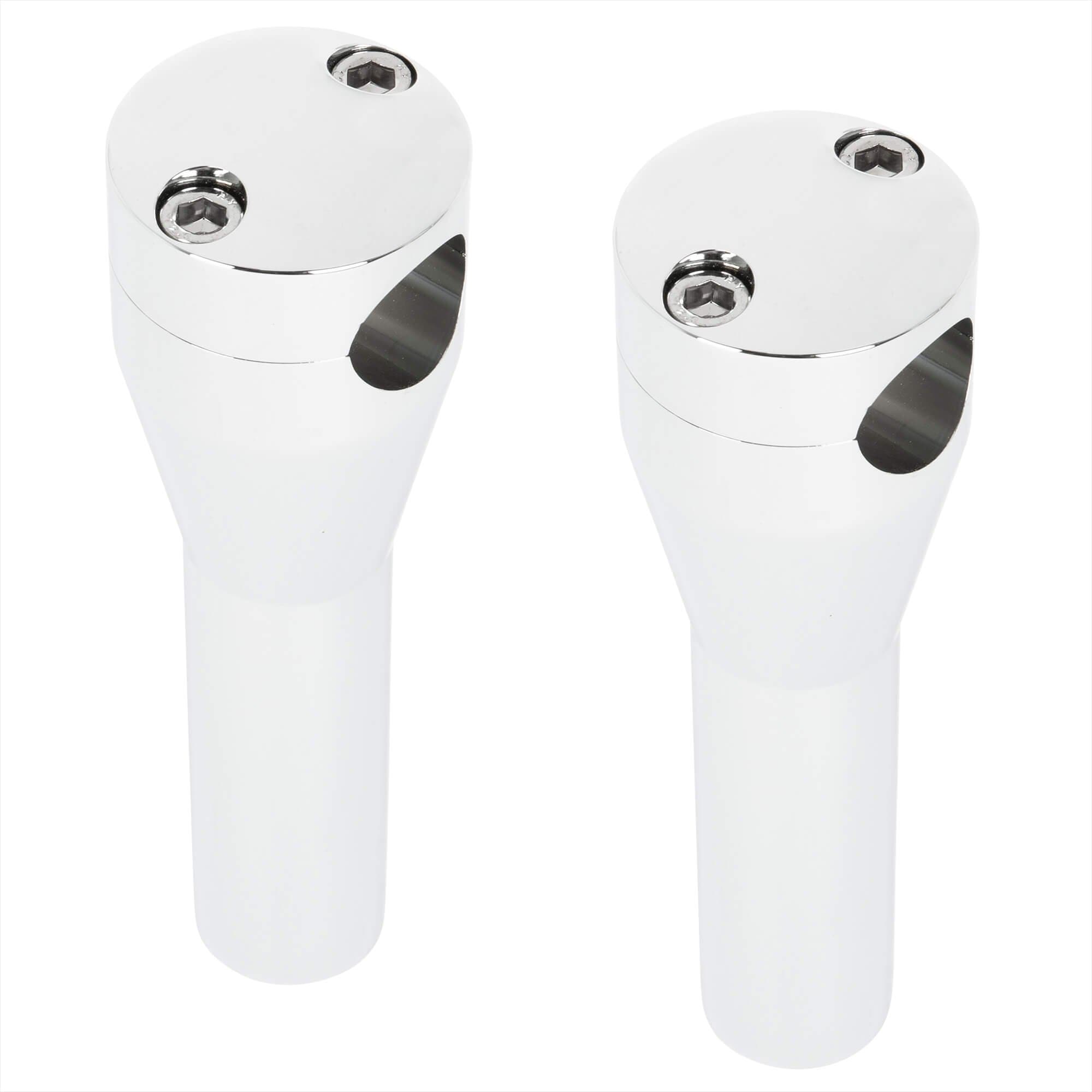 Cycle Standard 6 inch Chrome Tapered Handlebar Riser Set – Lowbrow Customs