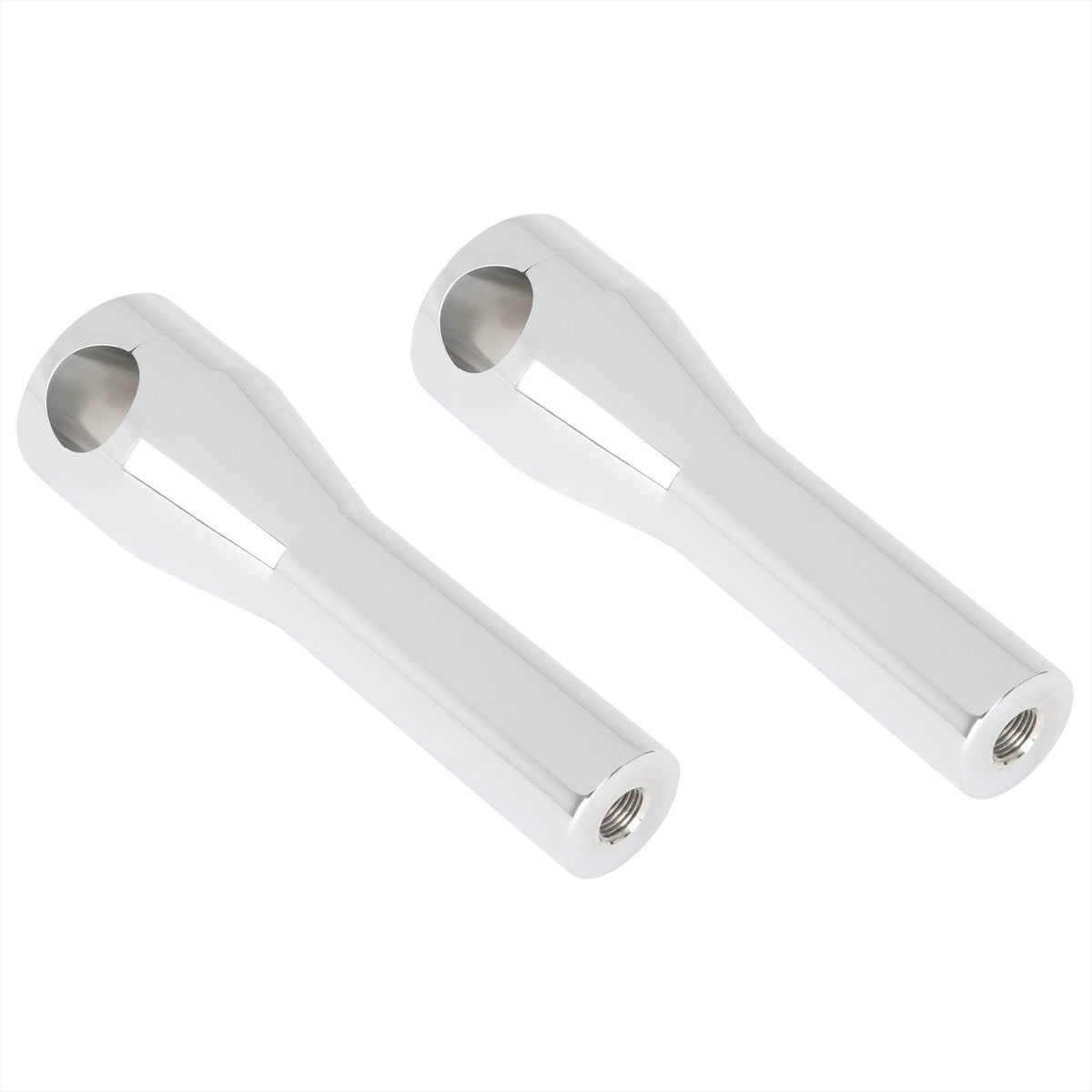 Cycle Standard 6 inch Chrome Tapered Handlebar Riser Set – Lowbrow Customs