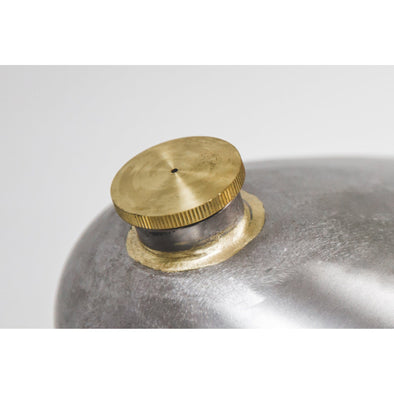 Brass Gas Filler Cap - Vented