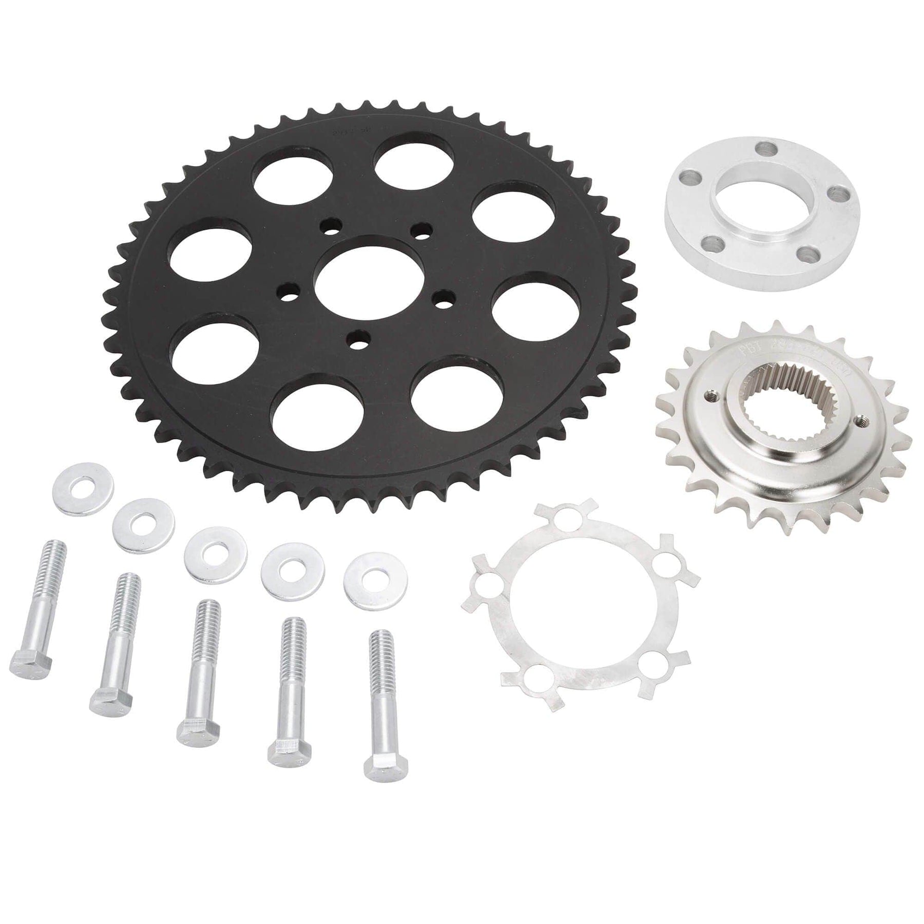 Modified Chain Set USA made Dyna & Sportster Chain Conversion Kits β Lowbrow Customs