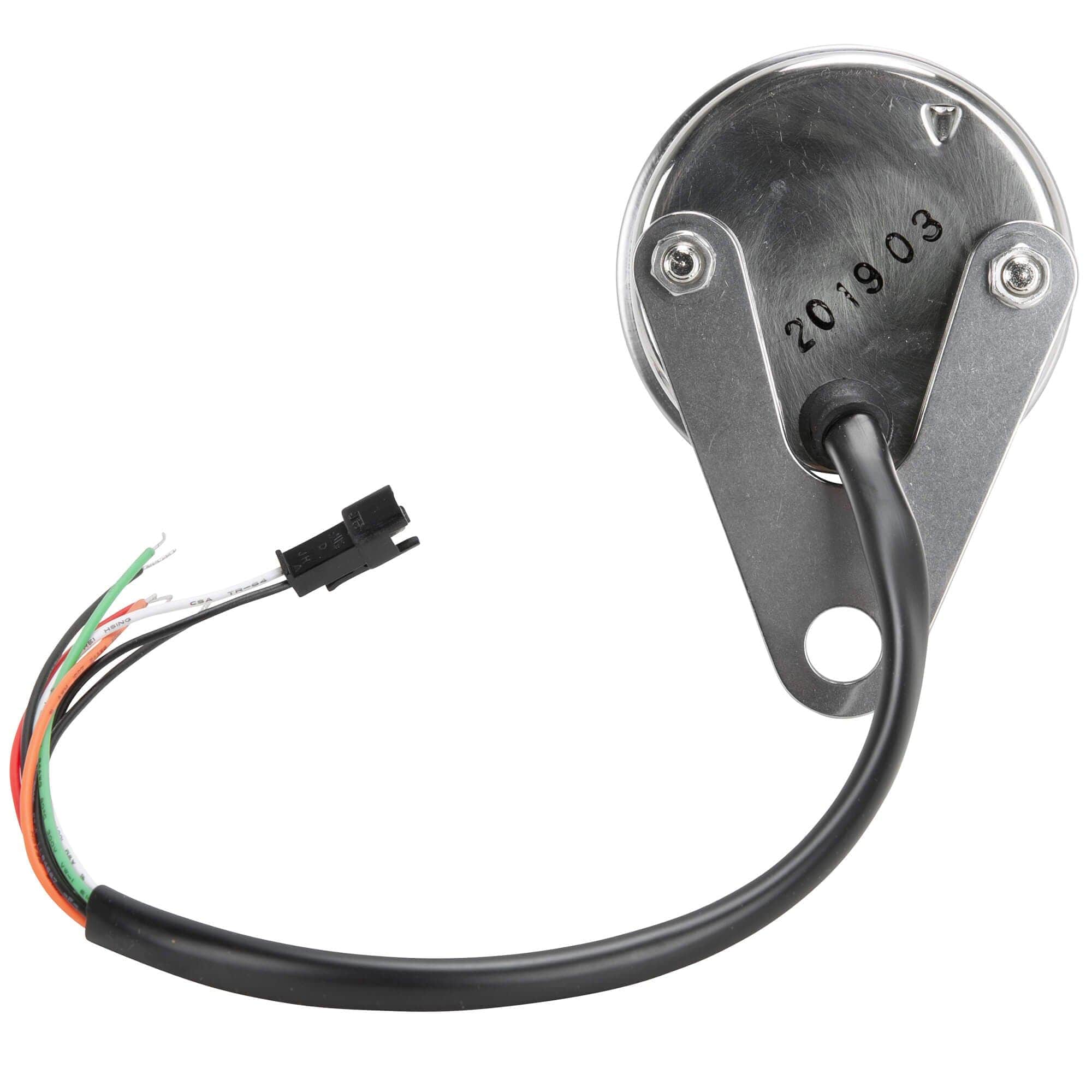Cycle Standard Mini Electronic Speedometer - 2.4 inch - Black Face ...