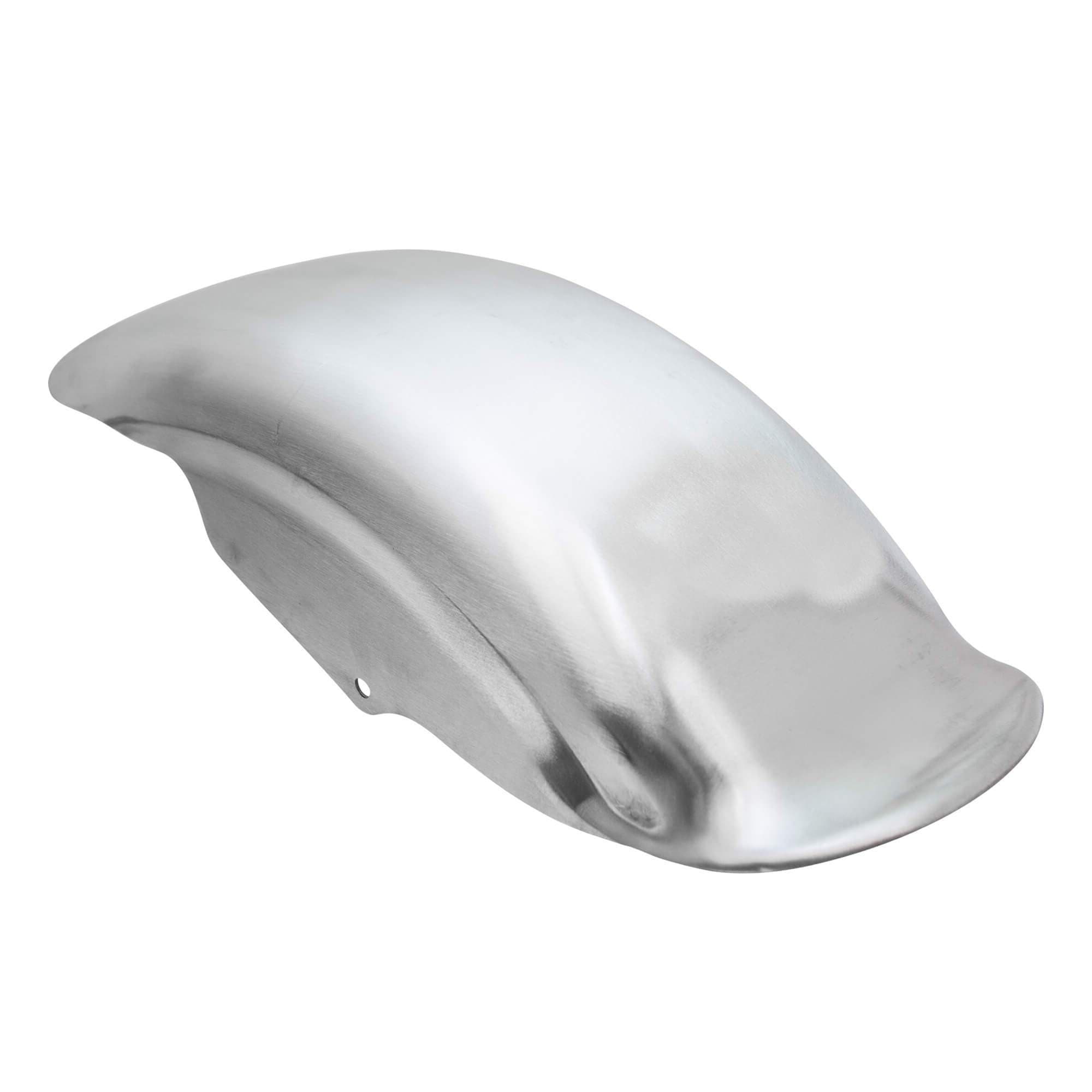 Lowbrow Customs Tsunami Fender - Raw Aluminum - 2004 and Up Sportsters