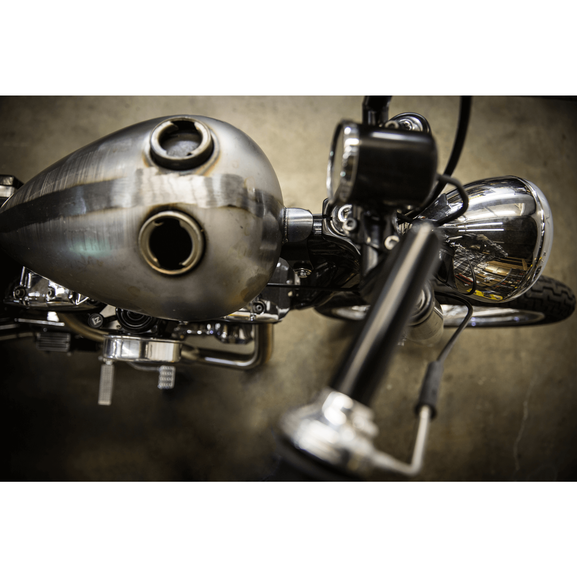 Lowbrow Customs Gas Tank Adapter Brackets 19822003 Harley Sportsters XL