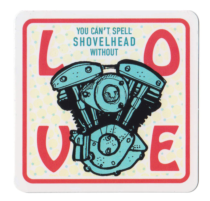 Shovelhead Love Sticker