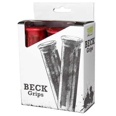 Beck Grips - Marbled Red - 1 inch